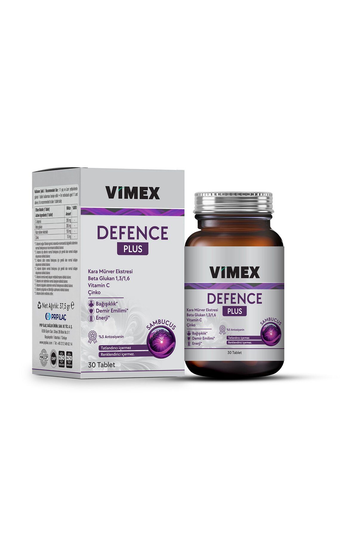 Vimex Defence Plus Bağışıklık Desteği 30 Tablet