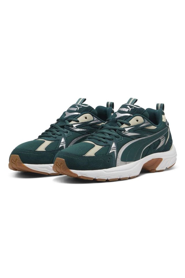Puma Milenio Tech Suede Sport Style Erkek Spor Ayakkabı Yeşil 39348908 44.5