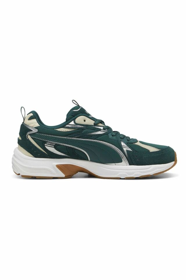 Puma Milenio Tech Suede Sport Style Erkek Spor Ayakkabı Yeşil 39348908 44.5