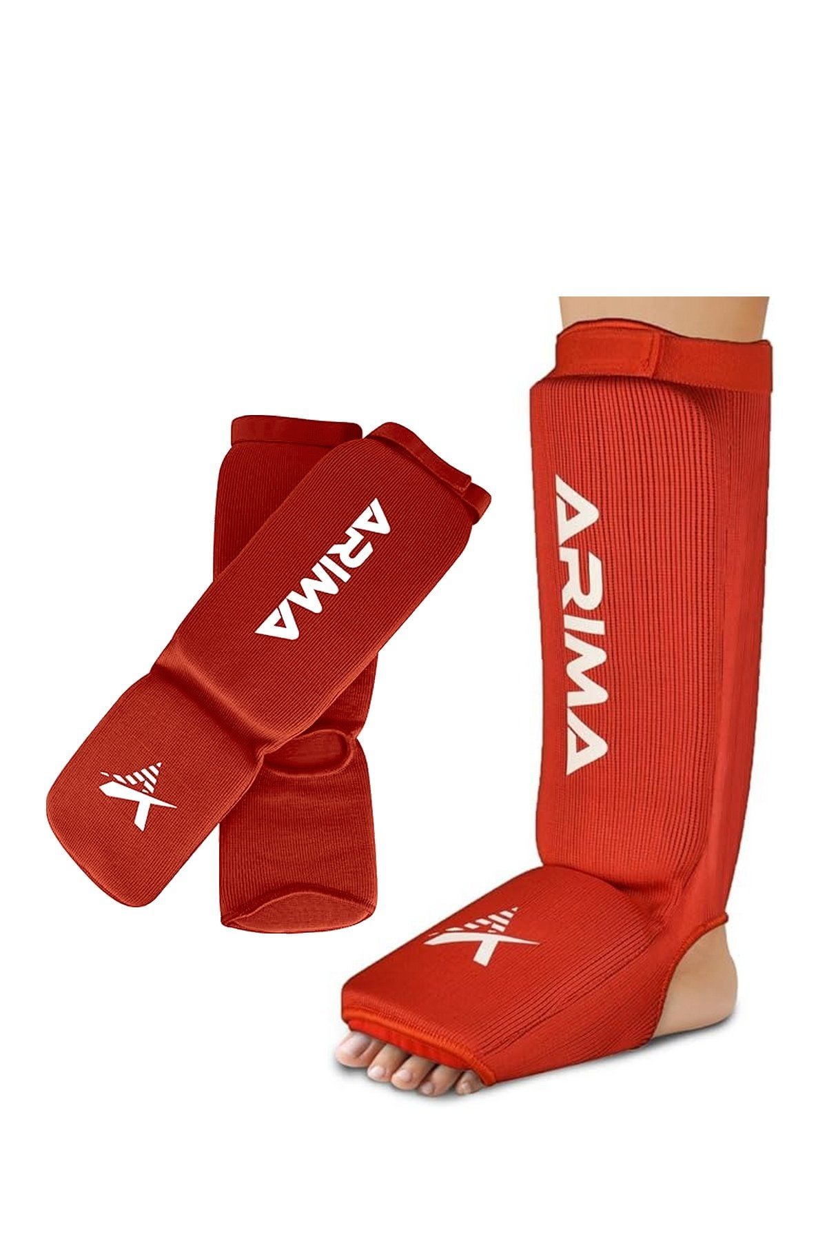 Arima MuayThai Kaval Ayaküstü Koruyucu Kırmızı L