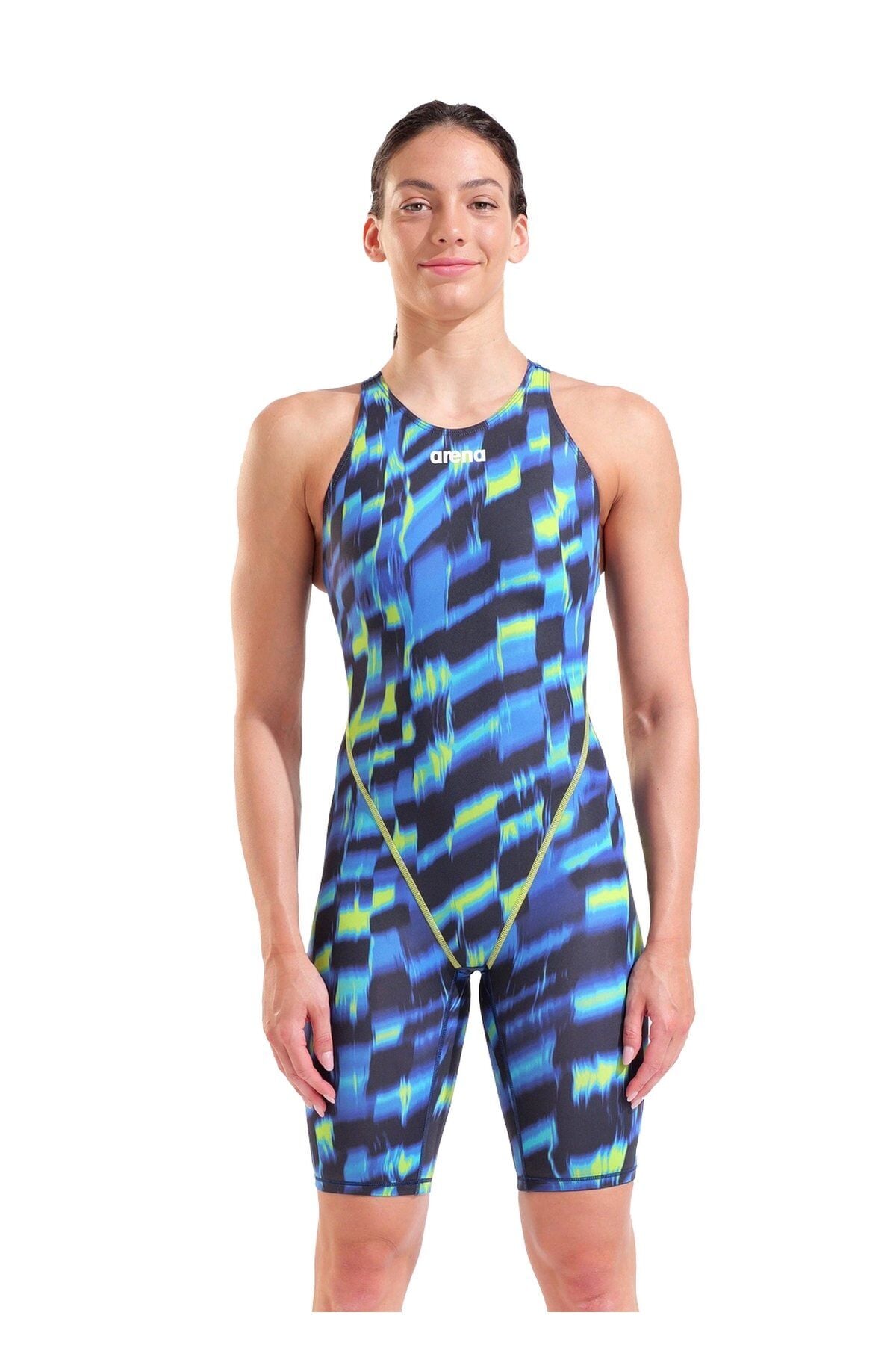 Arena Women Powerskin ST Next Le Ob Bayan Yarış Mayosu Lacivert 006349508 38