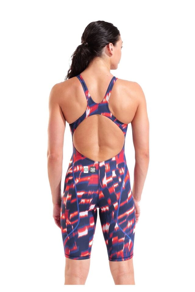 Arena Women Powerskin ST Next Le Ob Bayan Yarış Mayosu Kırmızı 006349509 34