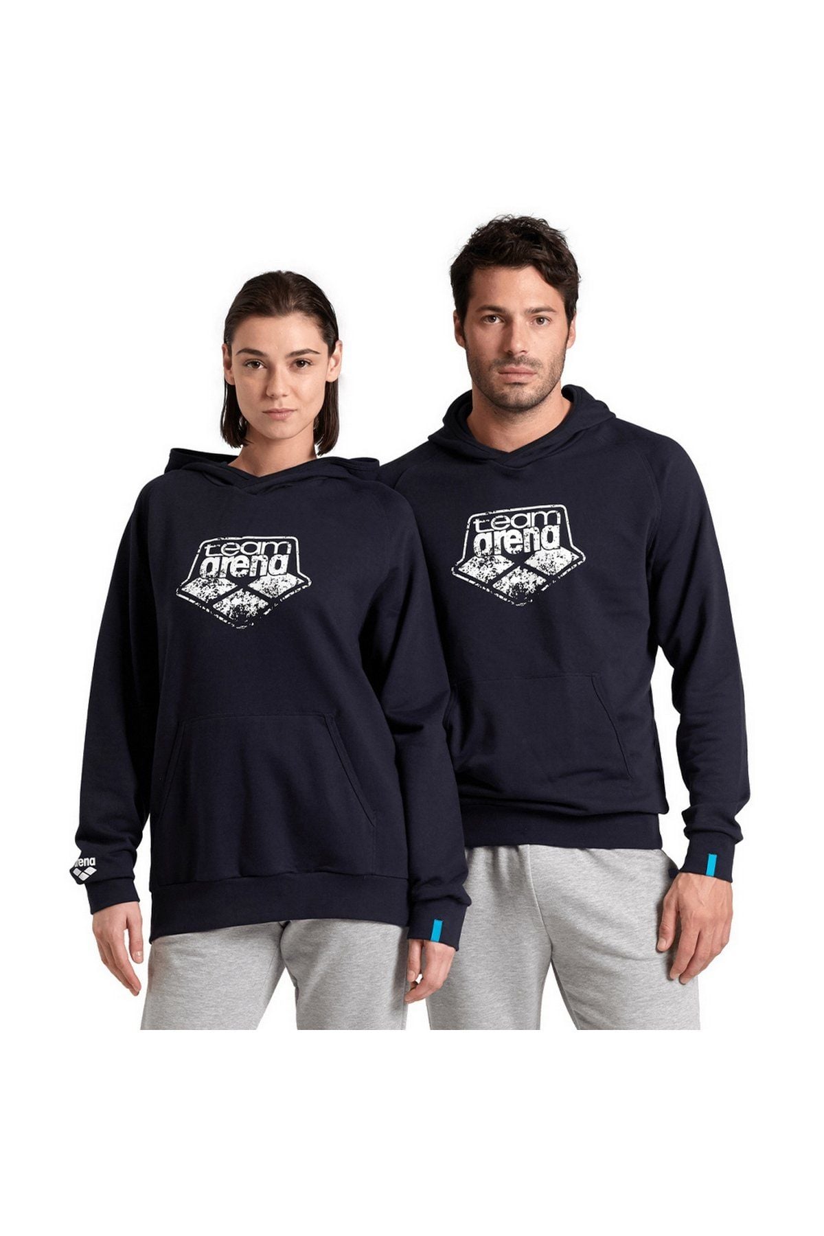 Arena Hooded Sweat Graphic Unisex Sweatshirt Lacivert 007230700 L