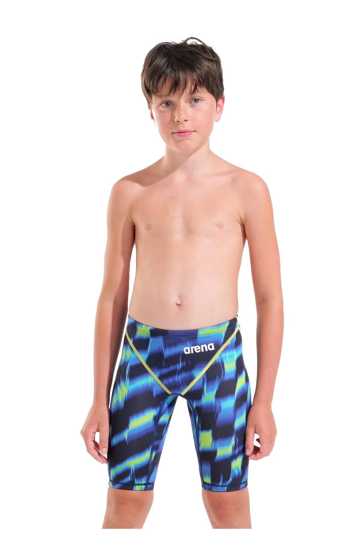 Arena Boy's Powerskin St Next Le Jammer Jr Erkek Çocuk Yarış Mayo Lacivert 006352508 10-11
