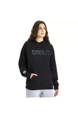 Arena Hooded Sweat Logo Unisex Günlük Stil Sweatshirt Siyah 005335500 M