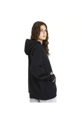 Arena Hooded Sweat Logo Unisex Günlük Stil Sweatshirt Siyah 005335500 S