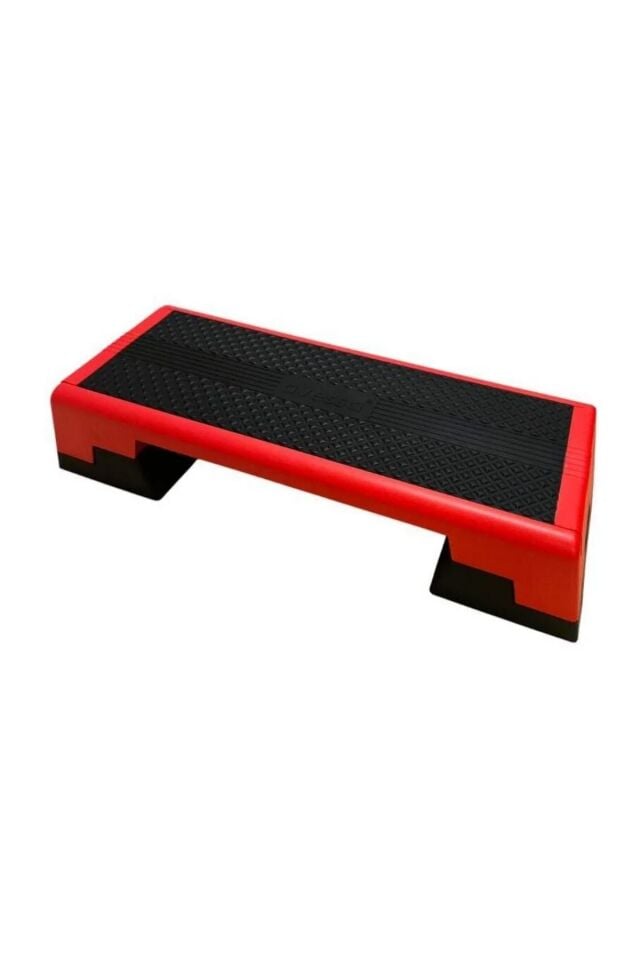 Avessa STEP-500 Step Tahtası 90X37.5 cm 15-20-25 cm Ayarlı Siyah/Kırmızı