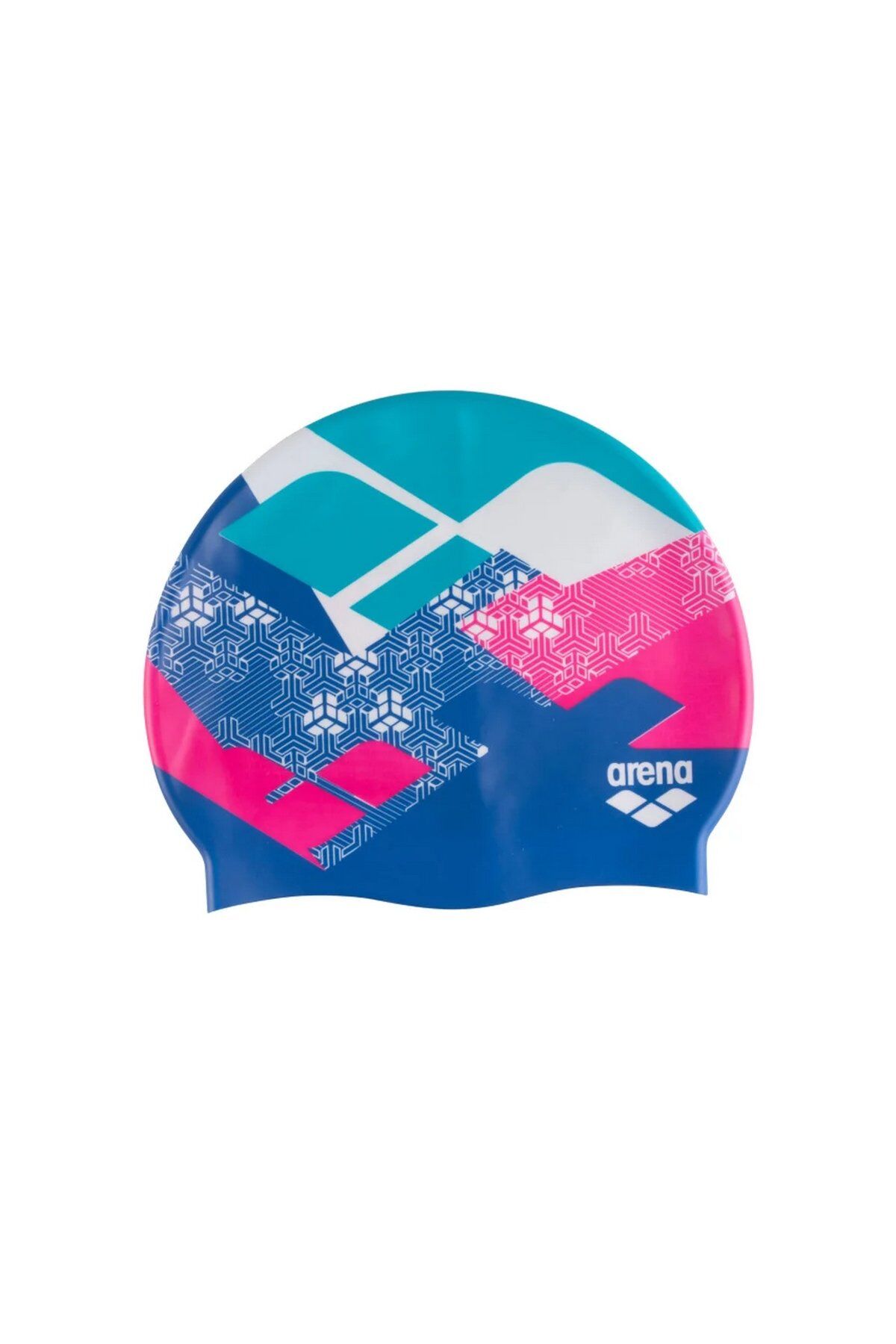 Arena Print Junior Unisex Çocuk Desenli Yüzücü Bone Renkli 94171238