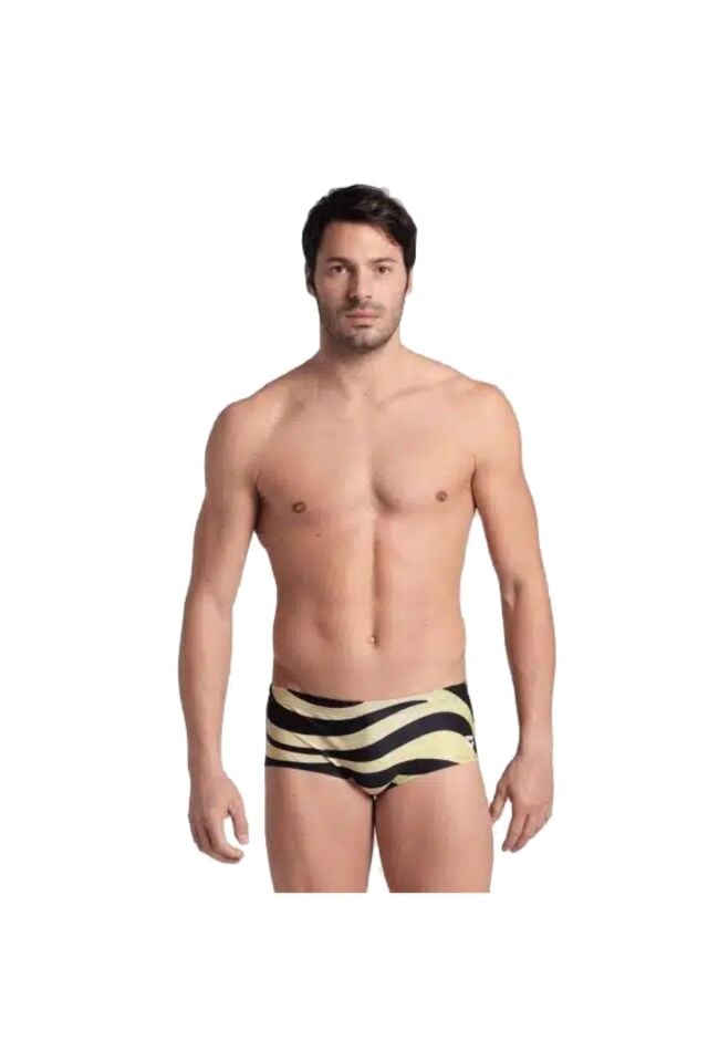 Arena Men's Multi Stripes Swim Low Waist Düşük Bel (85 Beden) Erkek Mayo Siyah 007238510
