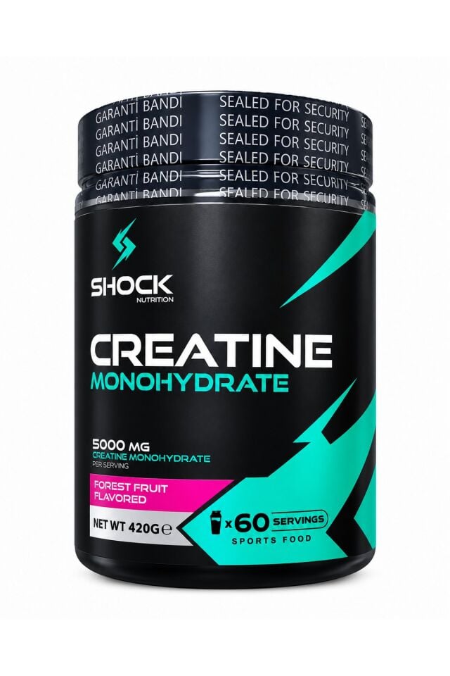Shock Nutrition Creatine Monohydrate Orman Meyveli 420gr 60 Servis