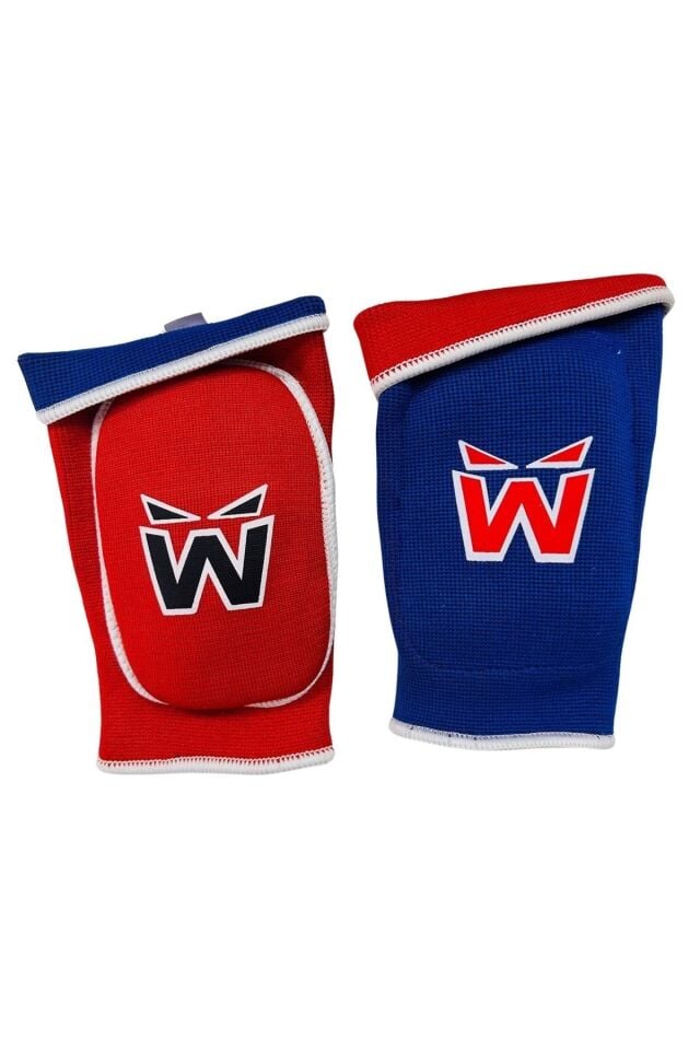 Whiteface Muay Thai Dirseklik Çift Taraflı Kırmızı/Mavi L/XL
