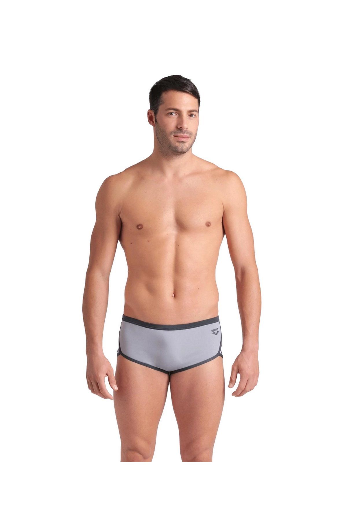 Arena Men's Arena Icons Swim Low Waist Short Solid Erkek Yüzücü Mayo Gri 005046551 75