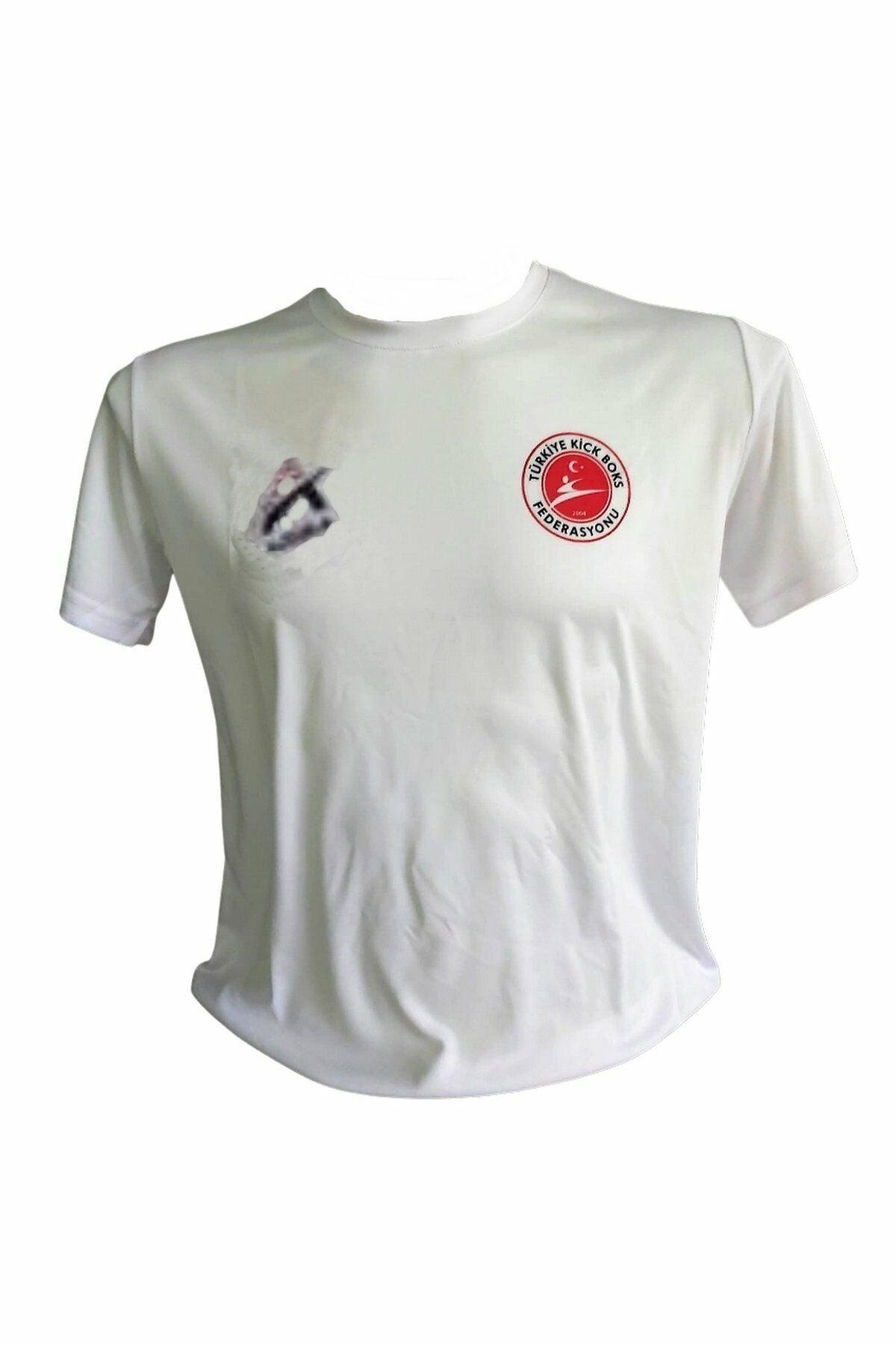 Arima AR10078 KickBoks Kısa Kol Tişört Beyaz XL