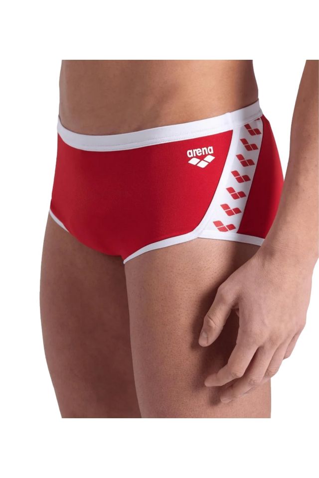 Arena Men's Arena Icons Swim Low Waist Short Solid Erkek Yüzücü Mayo Kırmızı 005046401 75