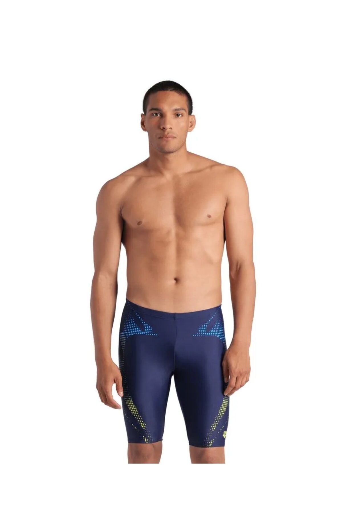 Arena Men's Spider Web Swim Jammer (85 Beden) Erkek Yüzücü Mayo Lacivert 007989700
