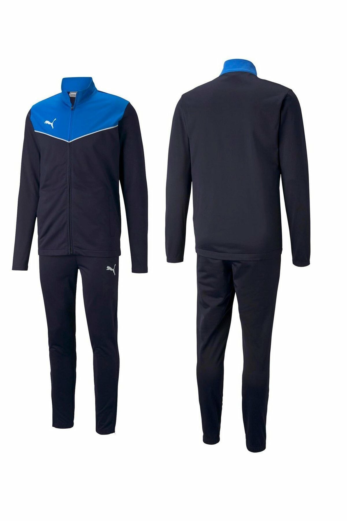 Puma individualRISE Tracksuit Erkek Eşofman Takımı Lacivert/Mavi 65753402 2XL
