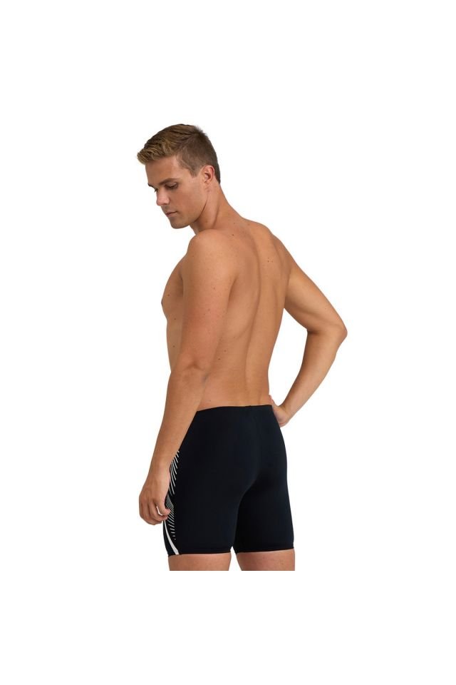 Arena Men's Feather Swim Mid Jammer Erkek Yüzücü Mayo Siyah 85 Beden 006129500