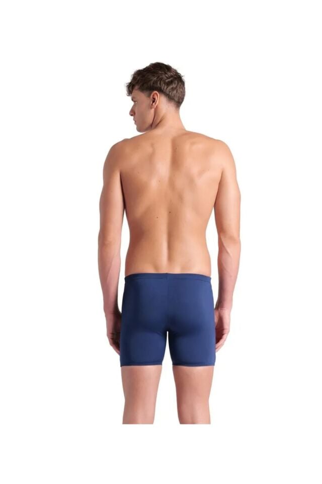 Arena Men's Foggy Dots Swim Mid Jammer (85 Beden) Erkek Yüzücü Mayo Lacivert 008178700