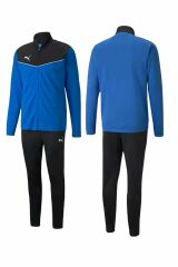 Puma individualRISE Tracksuit Erkek Eşofman Takımı Mavi/Siyah 65753406 M