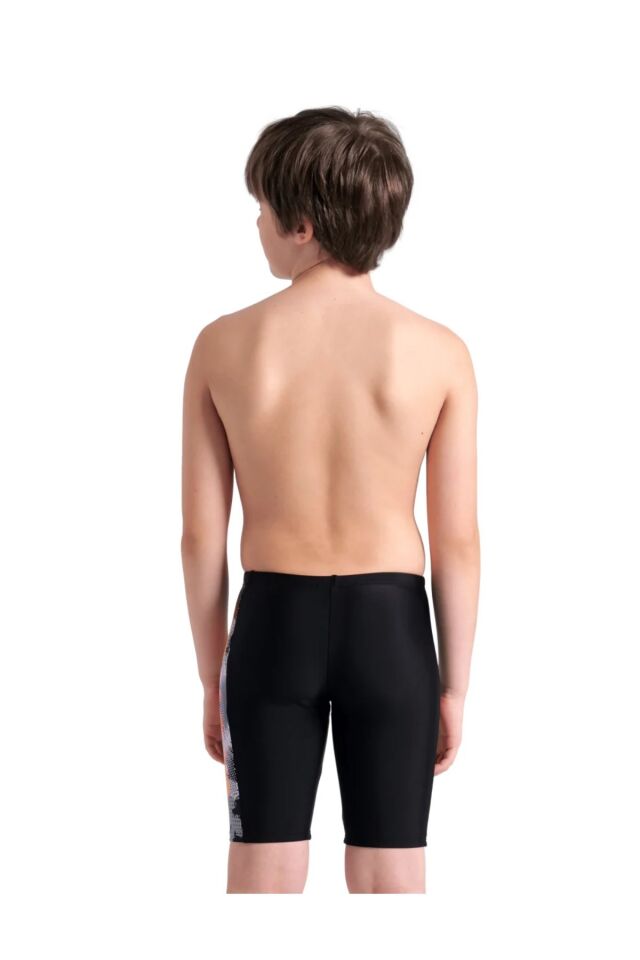 Arena Boy's Light Tricks Swim Jammer (10-11 Yaş) Erkek Çocuk Yüzücü Mayo Siyah 008343550