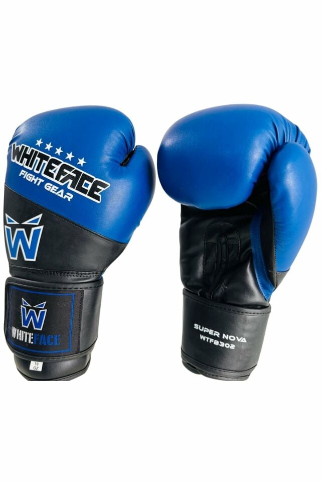 Whiteface Supernova  Boks Eldiveni 10 OZ Mavi