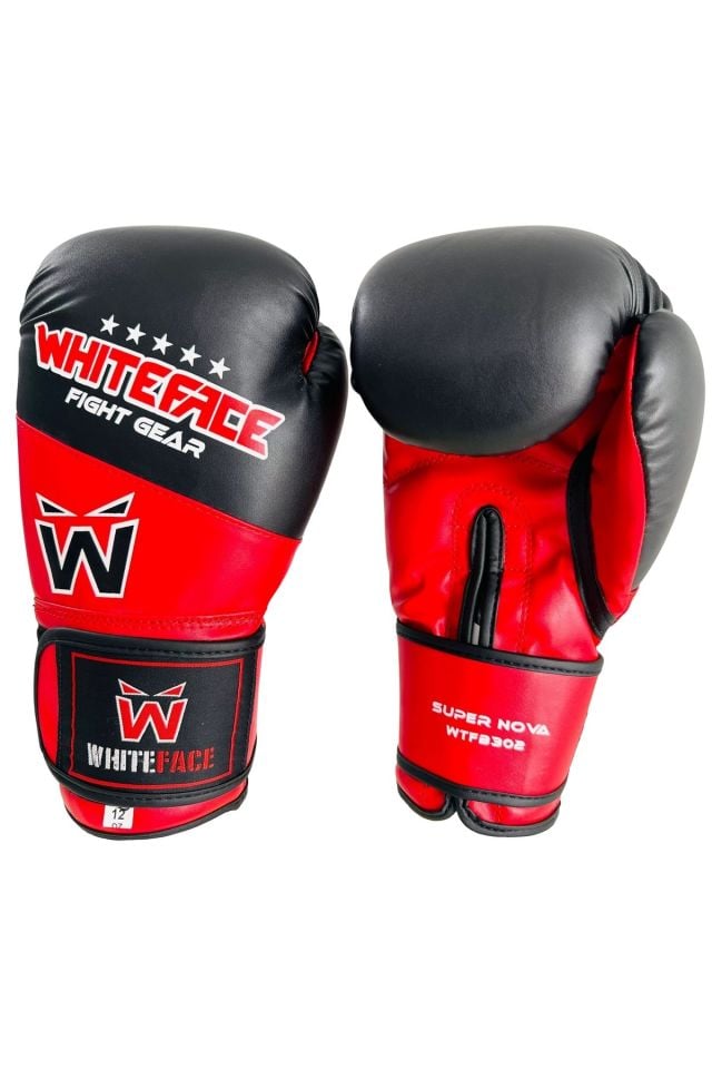 Whiteface Supernova  Boks Eldiveni 10 OZ Siyah