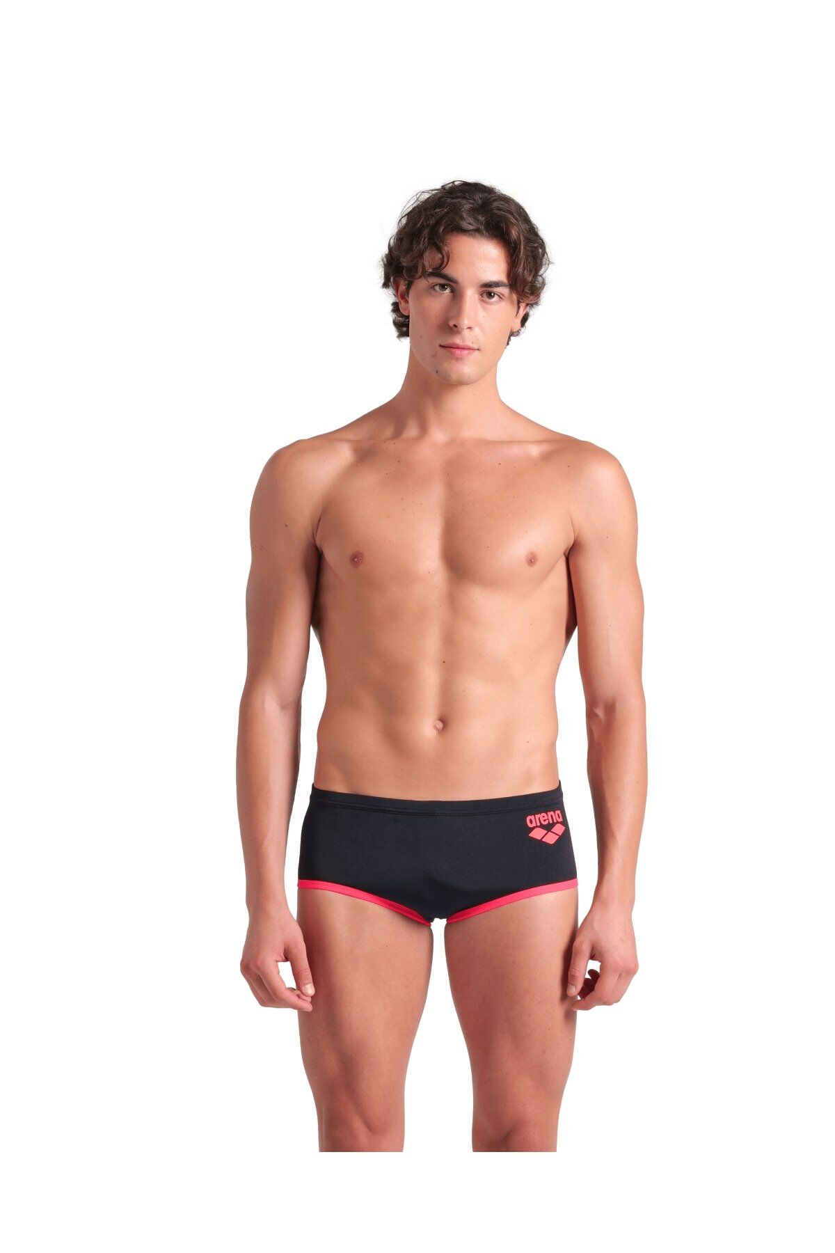 Arena Men's One Low Waist Short Big Logo (85 Beden) Erkek Düşük Bel Mayo Siyah 008549559