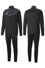 Puma individualRISE Tracksuit Erkek Eşofman Takımı Gri/Siyah 65753403 M