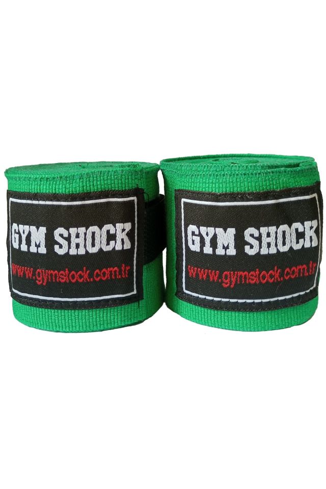 Gym Shock 5cm 3.5m Boks Bandajı Yeşil