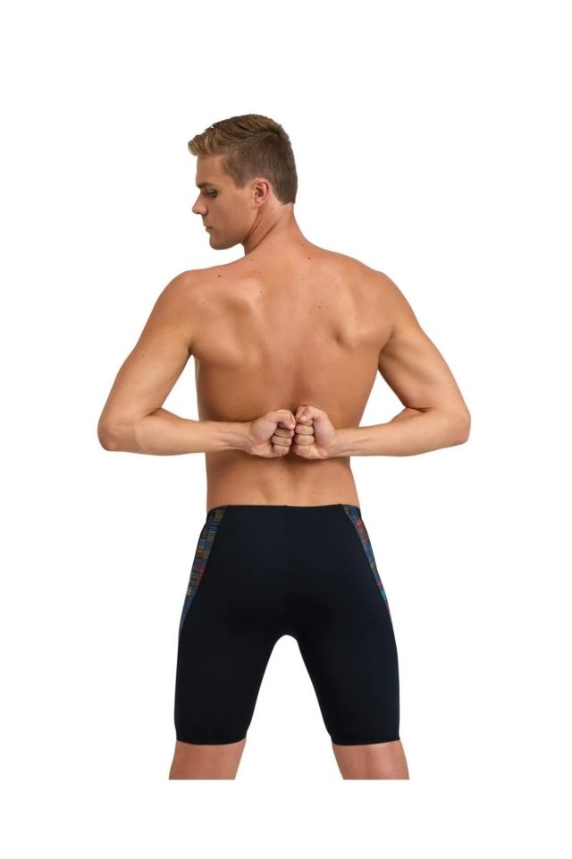 Arena Men's Slow Motion Swim Jammer Erkek Yüzücü Mayo Siyah 85 Beden 005984580