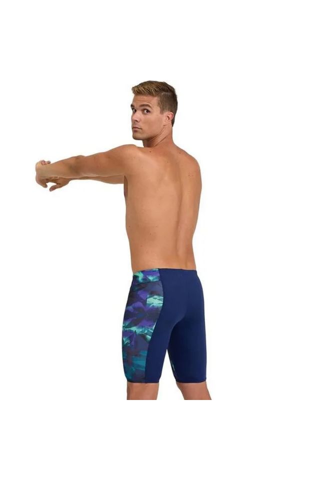 Arena Men's Hero Camo Swim Jammer Erkek Yüzücü Mayo Mavi 85 Beden 005916750