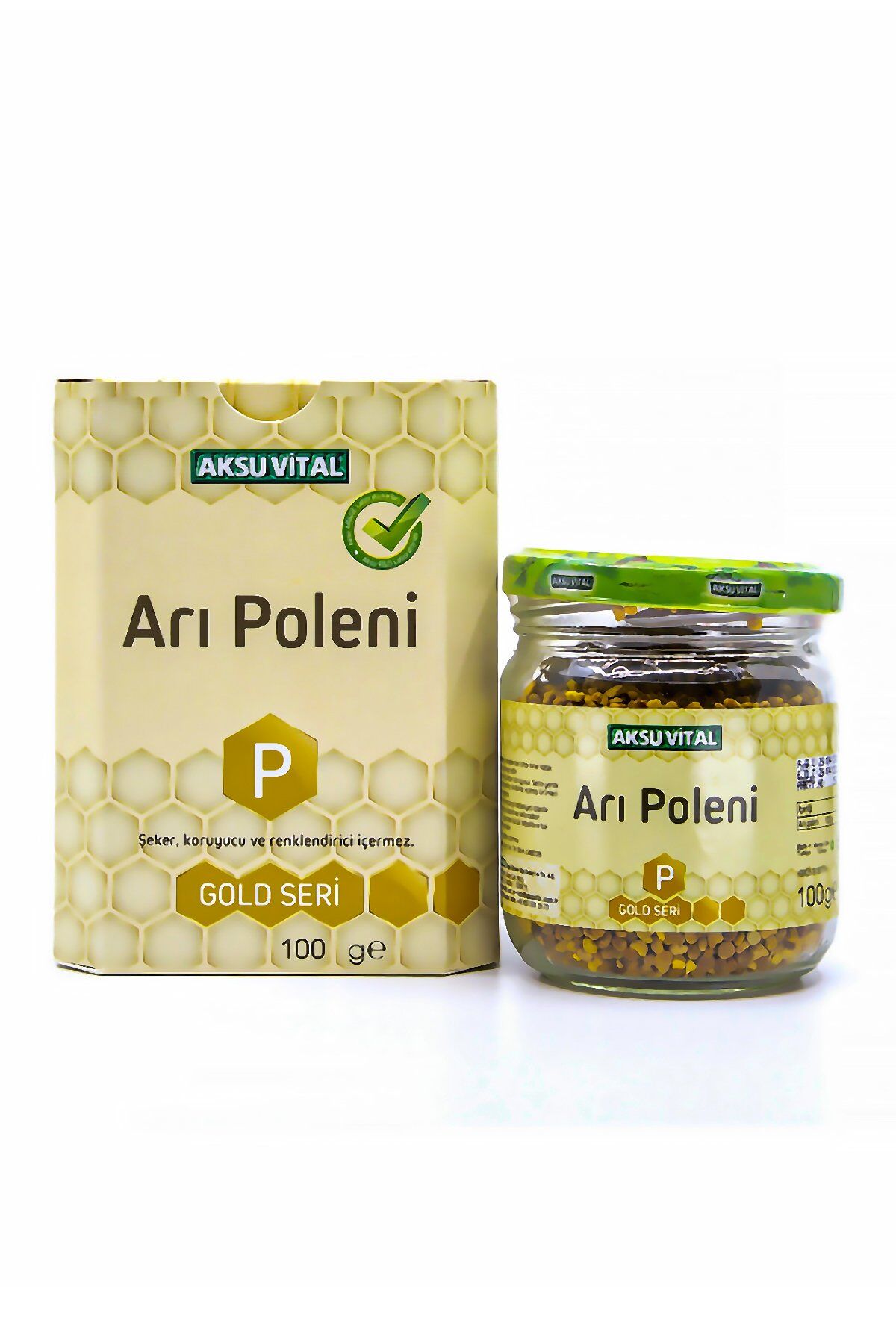 AksuVital P Vitaminli Arı Poleni 100g