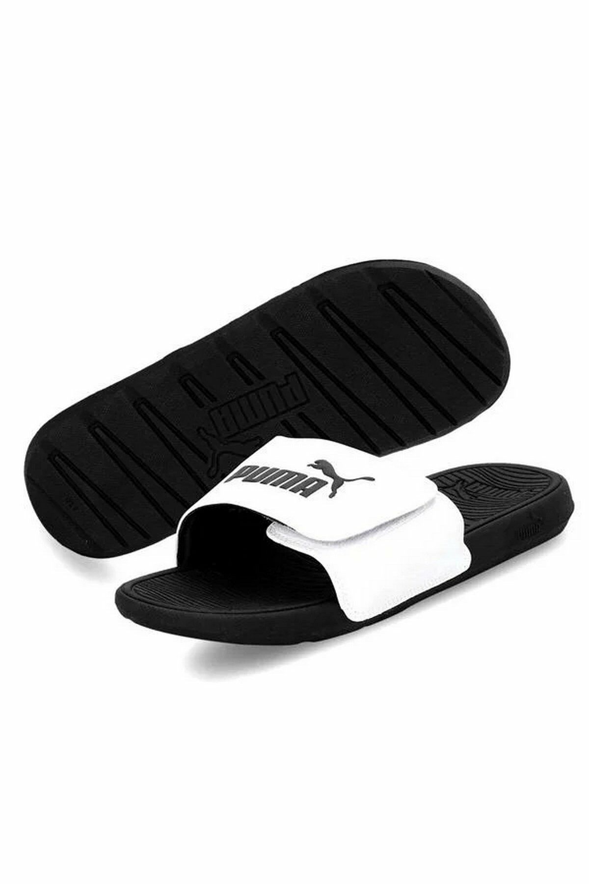 Puma Cool Cat 2.0 V Puma-White Puma-Black Beyaz Erkek Terlik 38911104 44.5