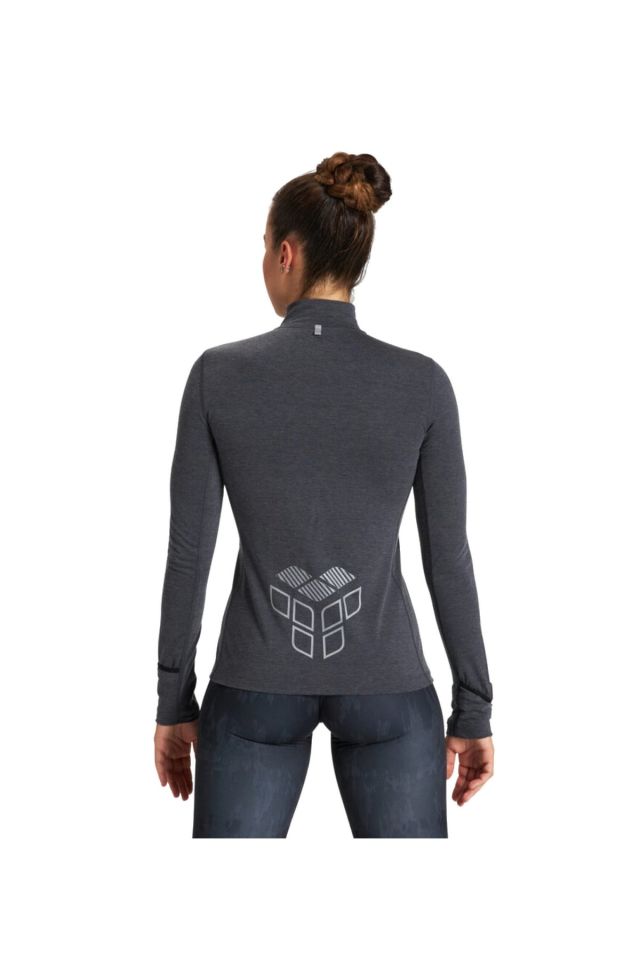 Arena W Thermal H/Z Long Sleeve Bayan Uzun Kollu Sweatshirt Siyah 002224550