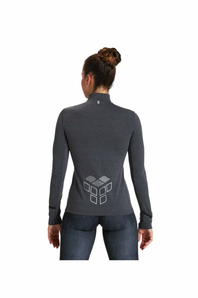 Arena W Thermal H/Z Long Sleeve Bayan Uzun Kollu Sweatshirt Siyah 002224550 L