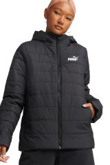 Puma ESS Hooded Padded Jacket Puma-Black Unisex Kapüşonlu Mont Siyah 84894001 S