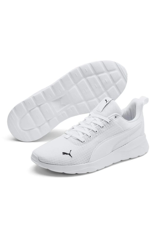 Puma Anzarun Lite-Puma White-Puma White Unisex Sneaker Beyaz 37112803 44.5