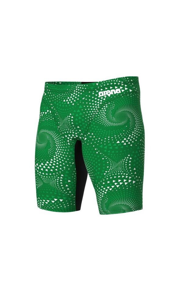 Arena Men's Fireflow Swim Jammer (85 Beden) Erkek Yüzücü Mayo Yeşil 010159600