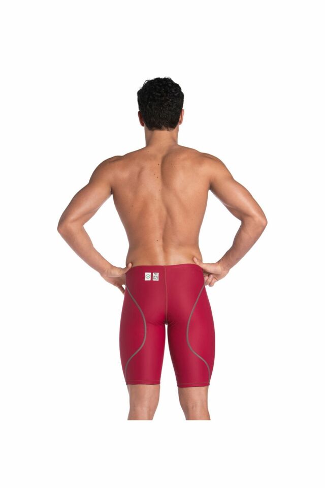 Arena Men Powerskin St Next Jammer Erkek Yüzücü Yarış Mayosu Kırmızı 005875401