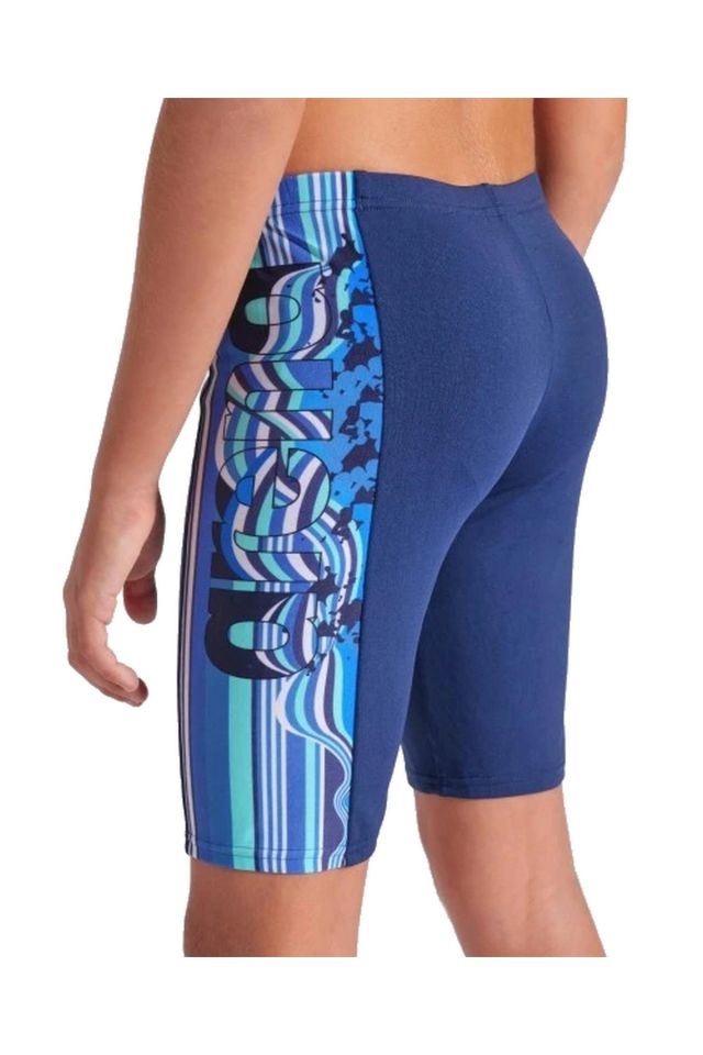 Arena Boy's Arena Palette Swim Jammer Erkek Çocuk Yüzücü Mayo Lacivert 008098770 12-13