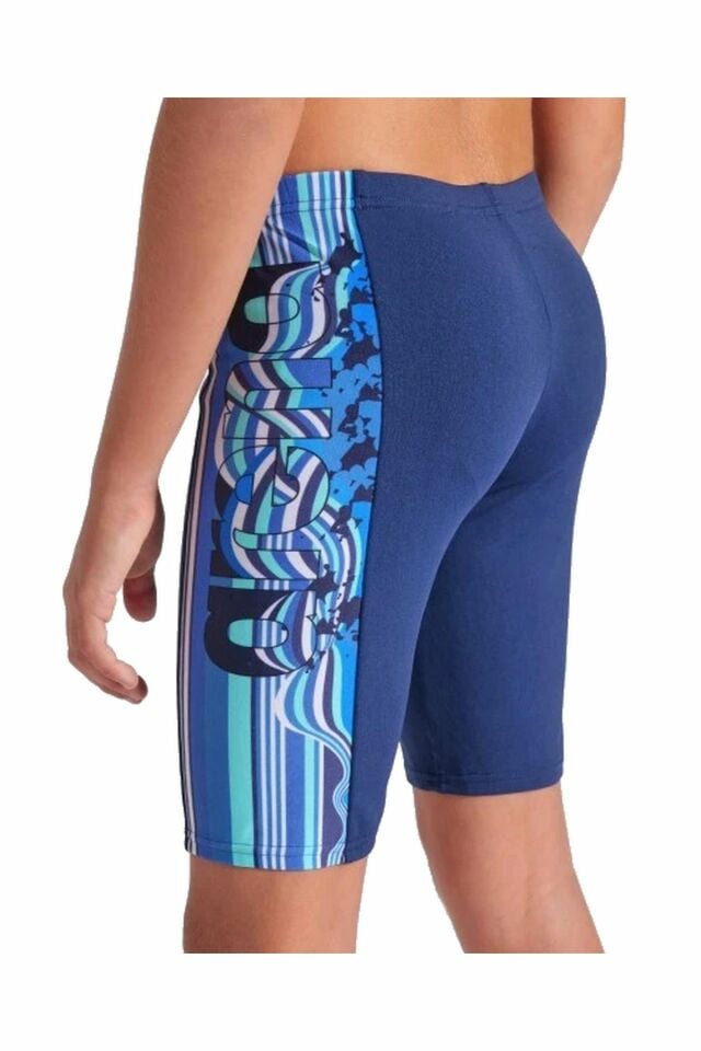 Arena Boy's Arena Palette Swim Jammer Erkek Çocuk Yüzücü Mayo Lacivert 008098770 14-15