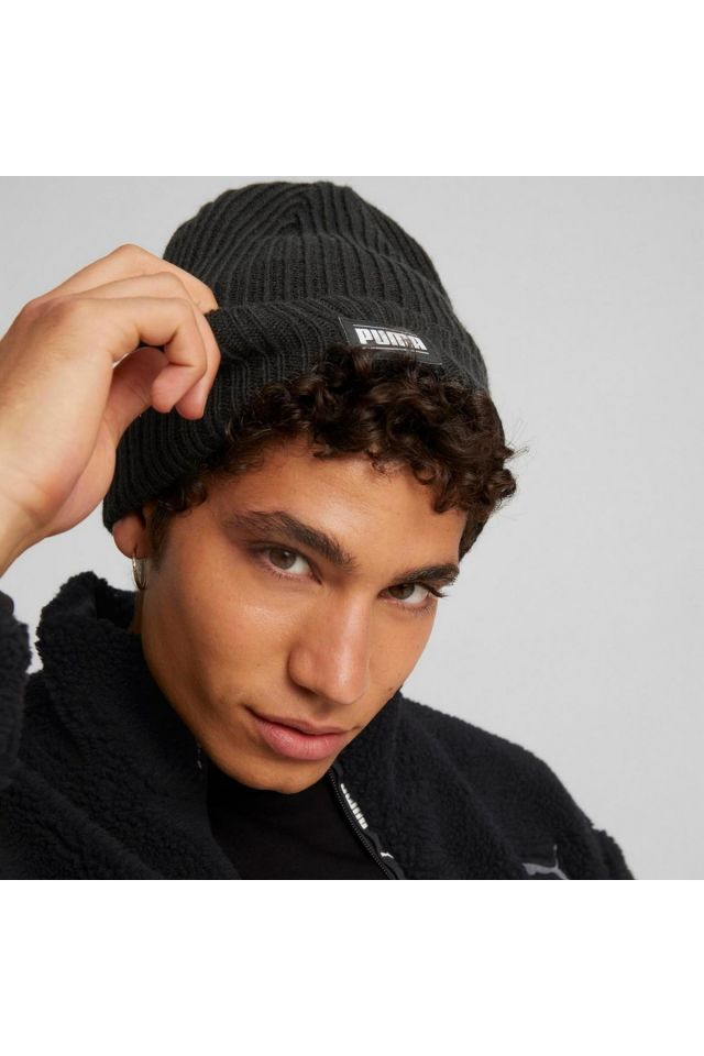 Puma Ribbed Classic Cuff Beanie Puma-Black Unisex Bere Siyah  02403801