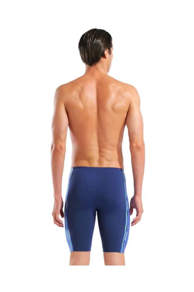 Arena Men's Stripes Swim Jammer Erkek Yüzücü Mayo Lacivert 010759750