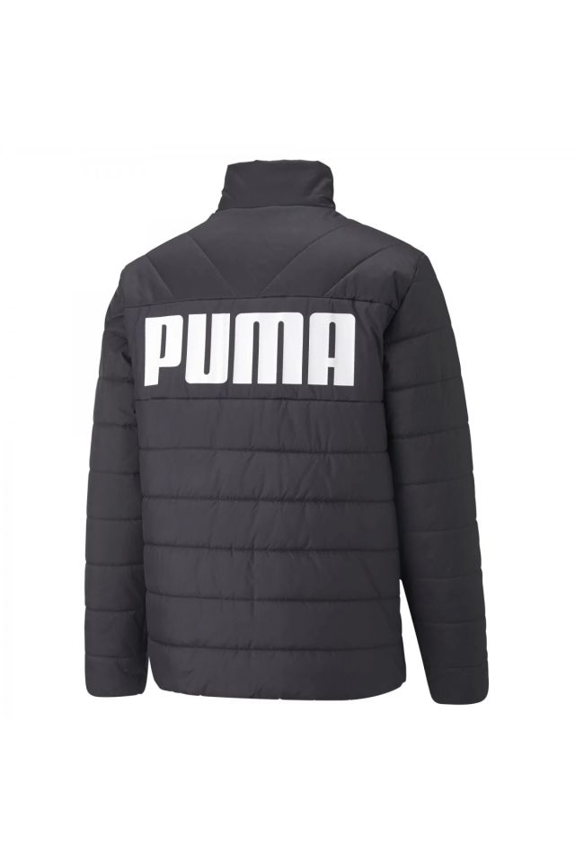 Puma ESS+ Padded Puma Big Logo Jacket Puma-Black Unisex Mont Siyah 84934901