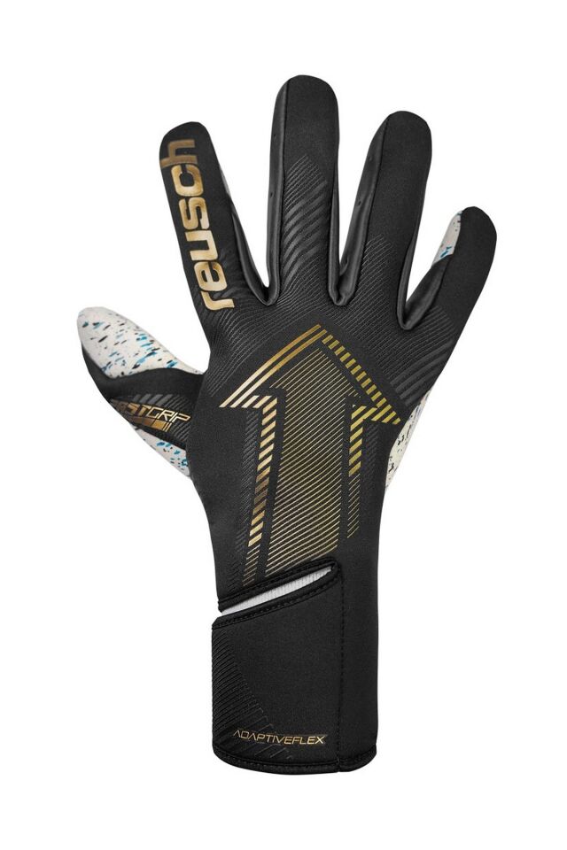 Reusch 7707 Fastgrip Fusion Kaleci Eldiveni Siyah/Altın/Renkli No 8.5