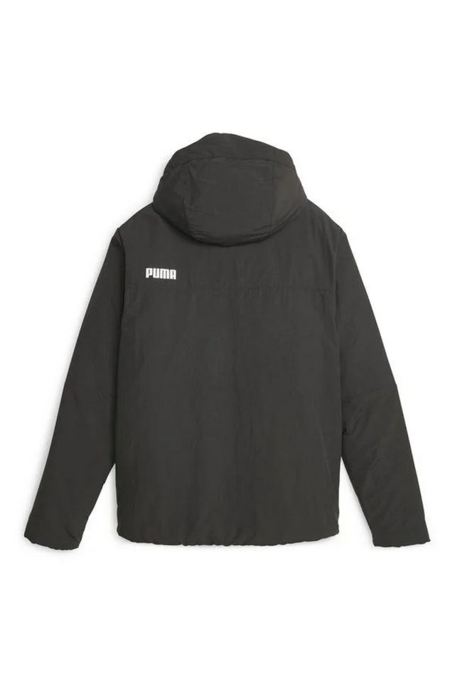 Puma ESS Hooded Padded Jacket Peacoat Unisex Günlük Spor Kapüşonlu Mont Siyah 67538201