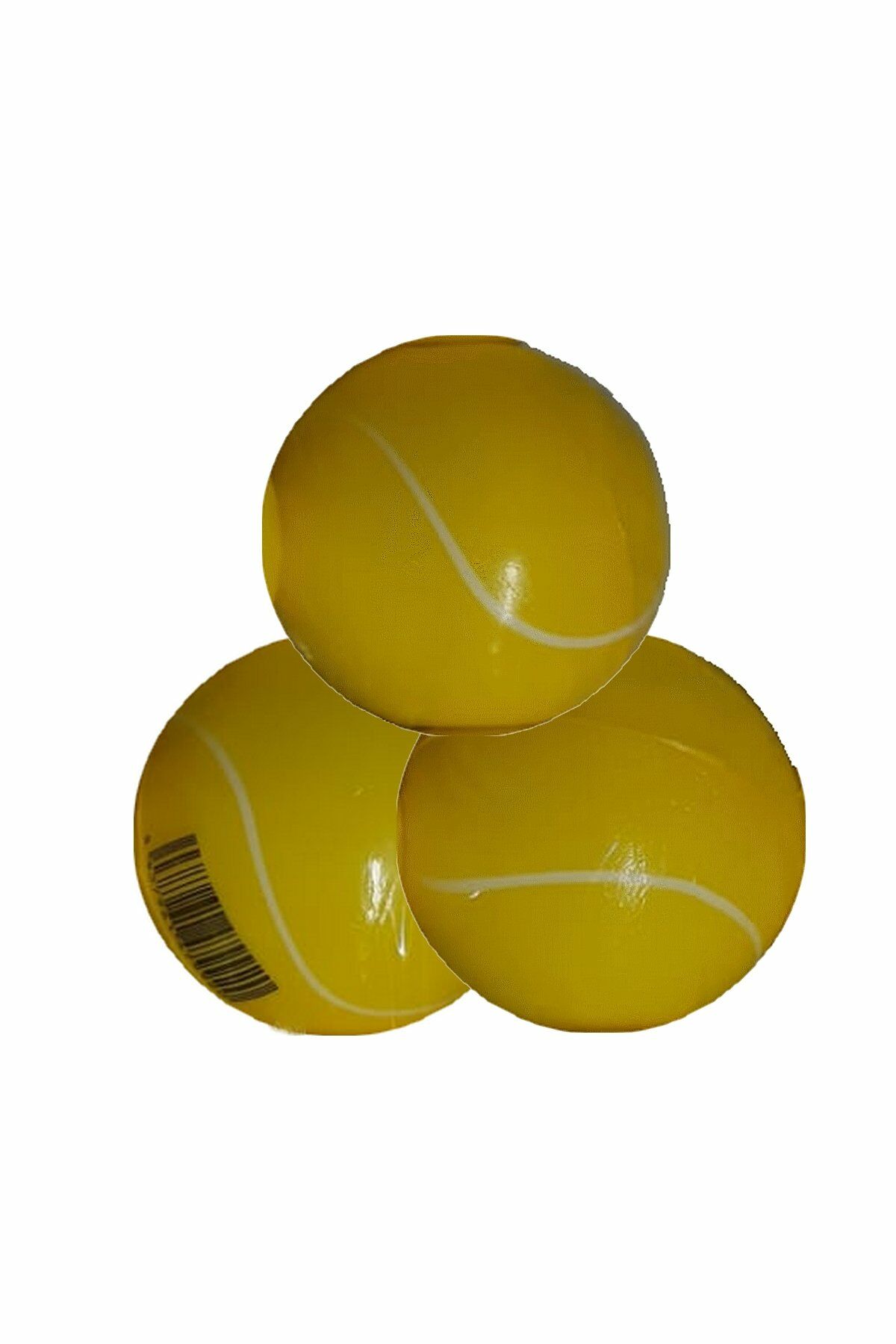 Cansport ST-21 Küçük 6.3 cm Stres Topu Renkli (Sarı Tenis)