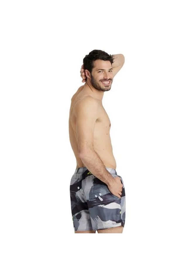 Arena Mens Beach Boxer Allover Erkek Deniz Plaj Şort Çok Renkli 005253520