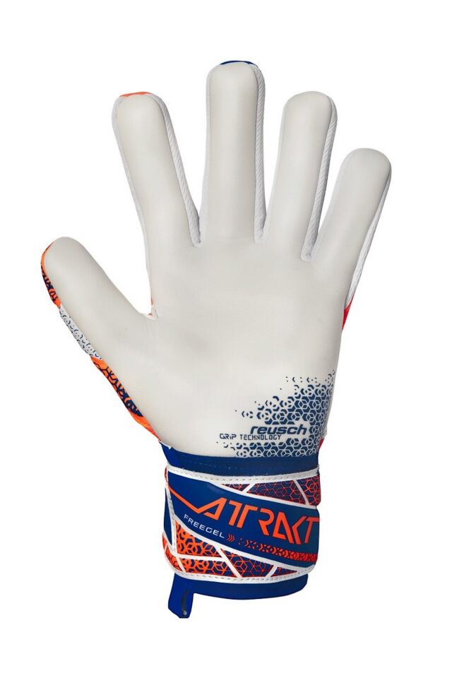 Reusch 2500 Attrakt Freegel Gold NC Kaleci Eldiveni Turuncu/Lacivert/Beyaz No 9