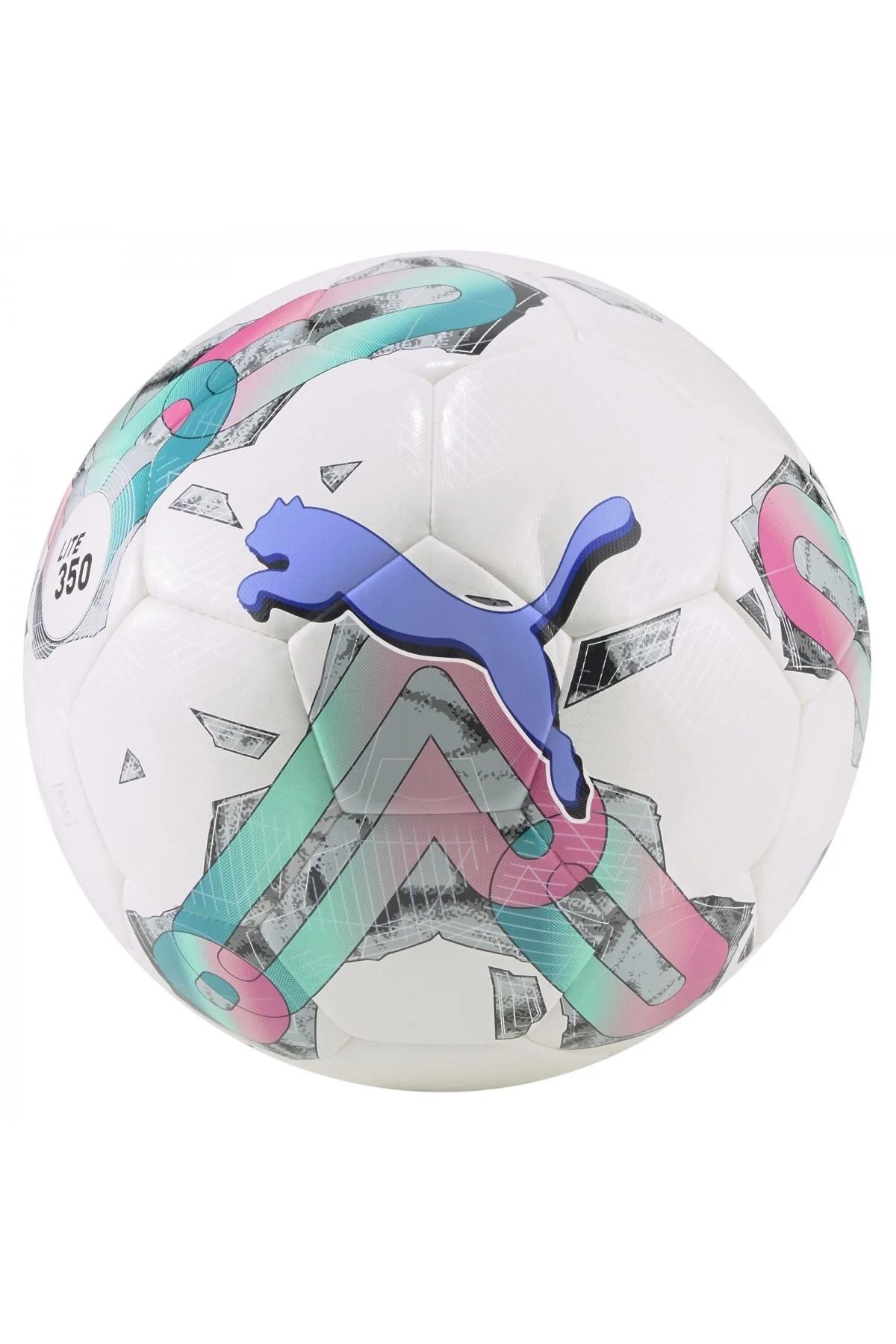 Puma Orbita 5 Hybrid Lite 350 Puma-White Rose Red Deep Aqua No 5 Futbol Topu 08378401